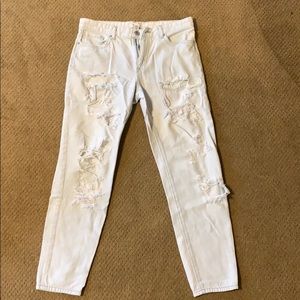 Forever 21 ripped jeans